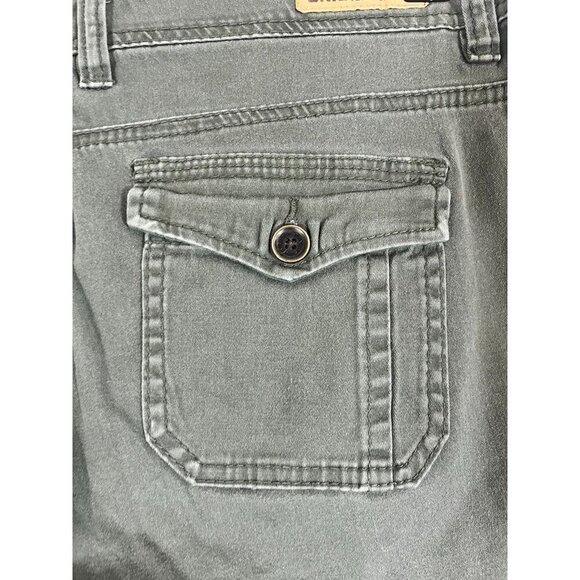 Retro Utility Cargo Pant Green 13 Grunge Skater Military - Picture 9 of 14